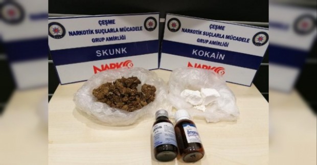 İzmir'de otel odasında uyuşturucu operasyonu!