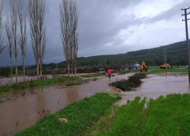 Bodrum'da yağmur bilançosu: 131 ev ve iş yerini su bastı