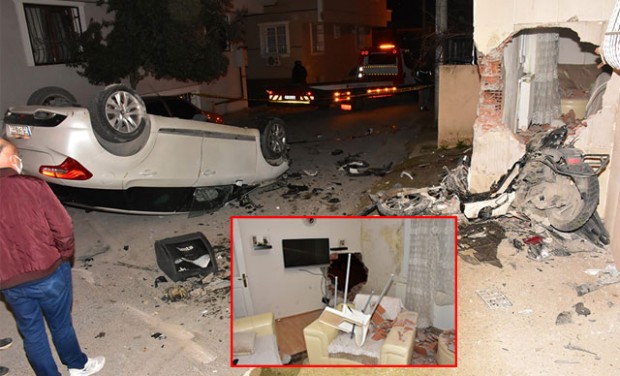İzmir'de film sahnelerini aratmayan kovalamaca! Motosiklet çaldı, motokuryeyi bıçakladı, kaçarken kaza yaptı