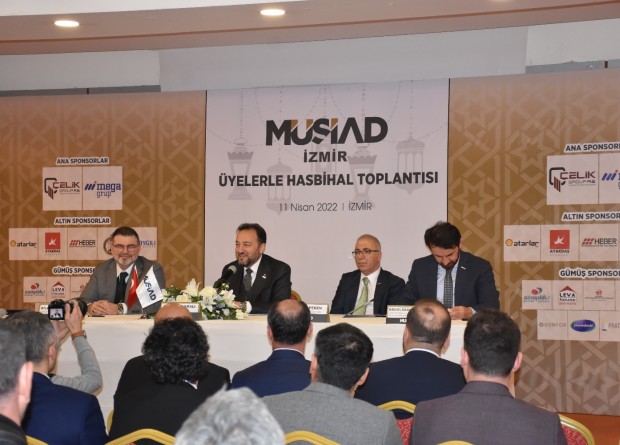 MÜSİAD İzmir Genel Başkanı Mahmut Asmalı'yı ağırladı:  'Güçlü markalar çıkartacağız'