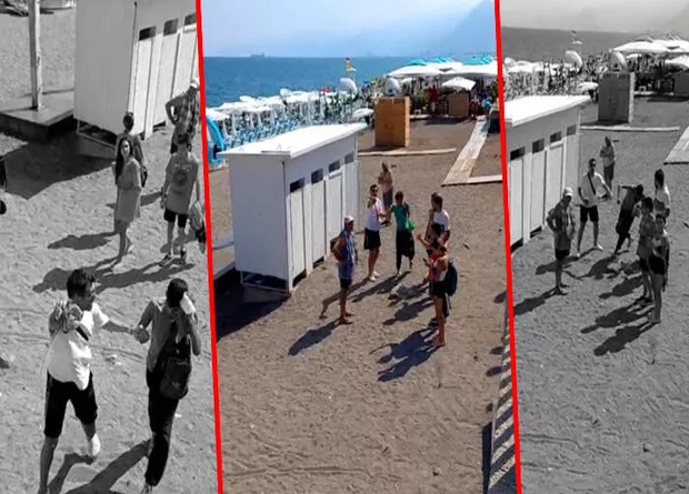 Antalya'da iğrenç olay: Soyunma kabinindekileri görüntülerken yakalandı