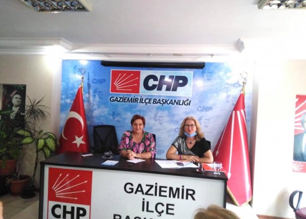 CHP Gaziemir Kadın Kolları Yaşam Hak'ın yeni uygulamasını anlattı