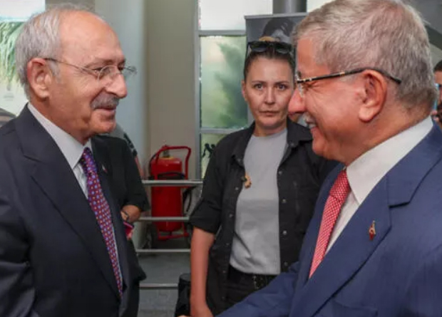 Kılıçdaroğlu ve Davutoğlu'ndan altılı masa açıklaması