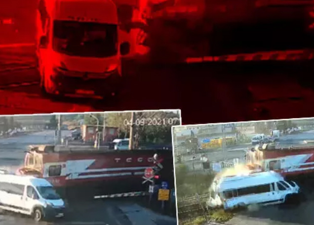 Trenin çarptığı minibüste 7 kişi hayatını kaybetmişti! Şoför savunma yaptı