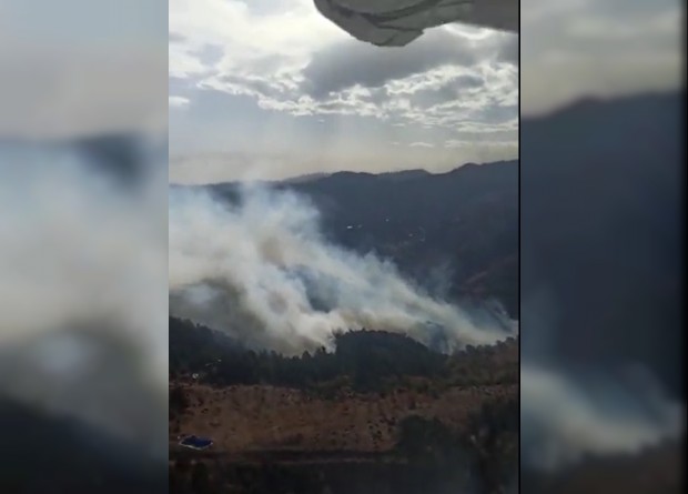 Bergama'da orman yangını kontrol altına alındı... 28 hektarlık arazi zarar gördü