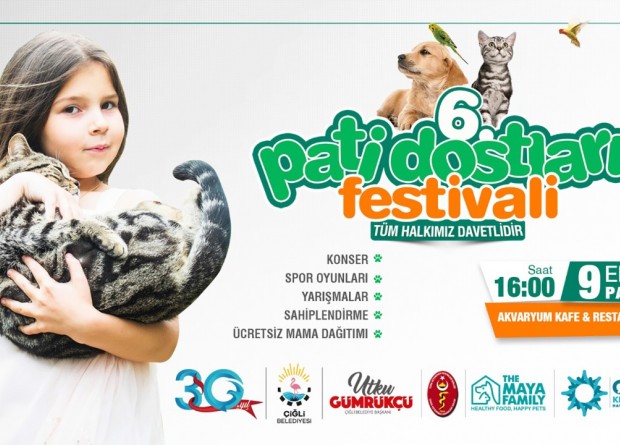 İzmirli hayvanseverler “6. Pati Dostları Festivali'nde” buluşuyor