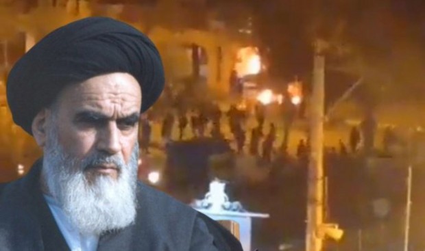 İran'da 'Humeyni'nin evini yaktılar' iddiası