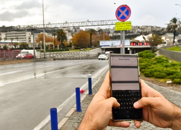 İZUM Mobil ile kent trafiği cebinizde! “Durum Bildir” butonu ile hızlı çözüm