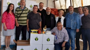 ‘Bucalılar'dan 450 aileye gıda yardımı