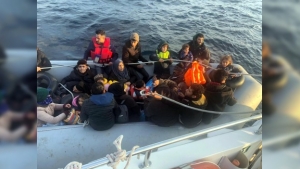Didim açıklarında 86 kaçak göçmen yakalandı